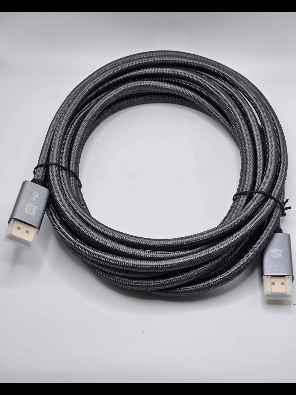 ​Silkland VESA Certified 15FT DisplayPort Cable 4K Braided Gaming Monitor Cord